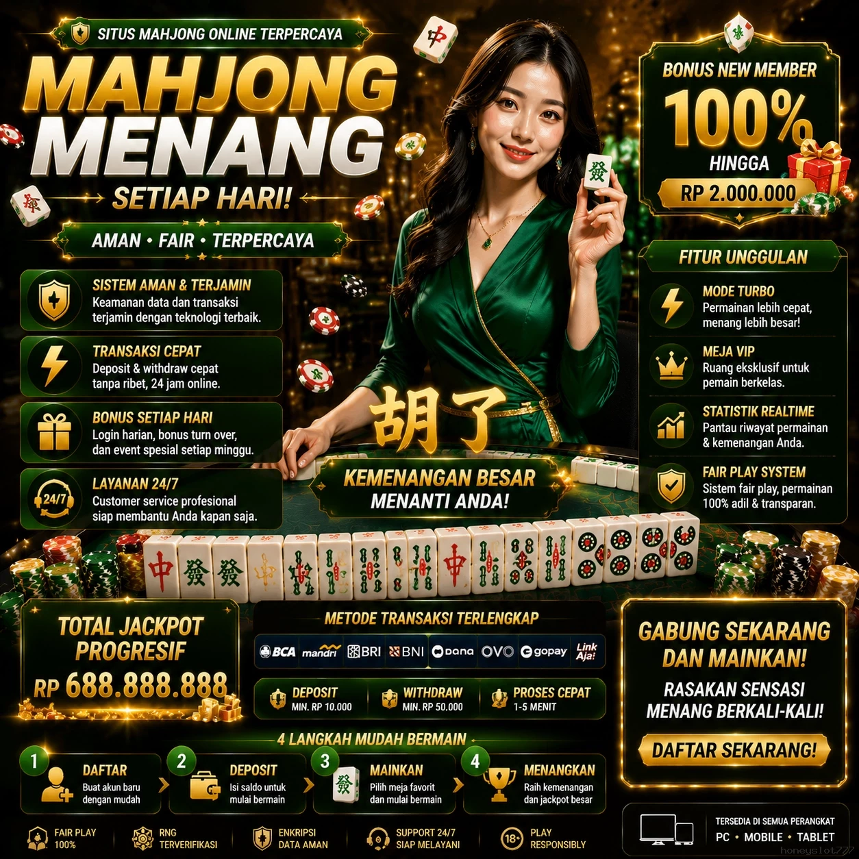 Cara Daftar dan Memulai Aplikasi di honeyapk777